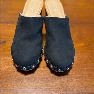 Wonderly Axle Women’s Heel Clog Black Size 9.5 M